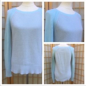 American Eagle Ribbed Knit Sweater SZ M